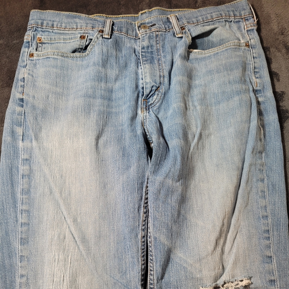 Men levi jeans blue denim 36 x 32